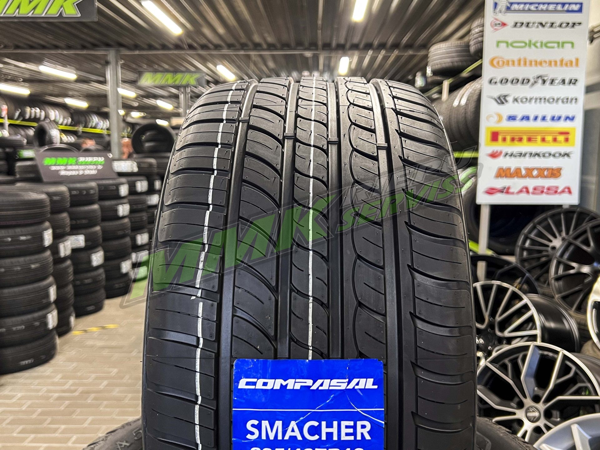 axis Angry Partially 245/40R18 Compasal Smacher 97W XL - MMK Riepu Serviss